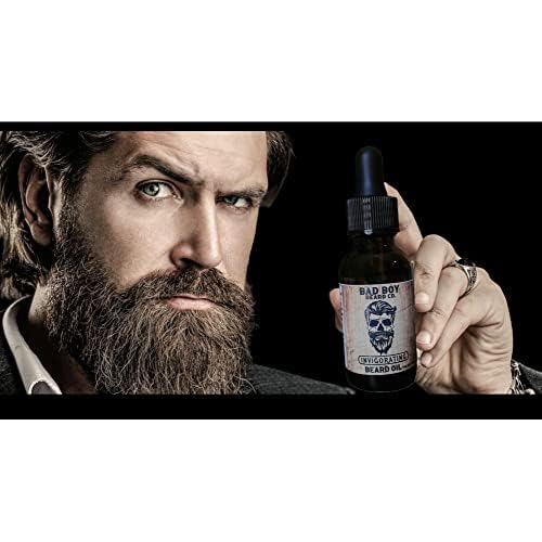 Beard Oil - Invigorating Blend (Cedarwood/Peppermint/Lavender) - All Natural Ingredients - 1oz