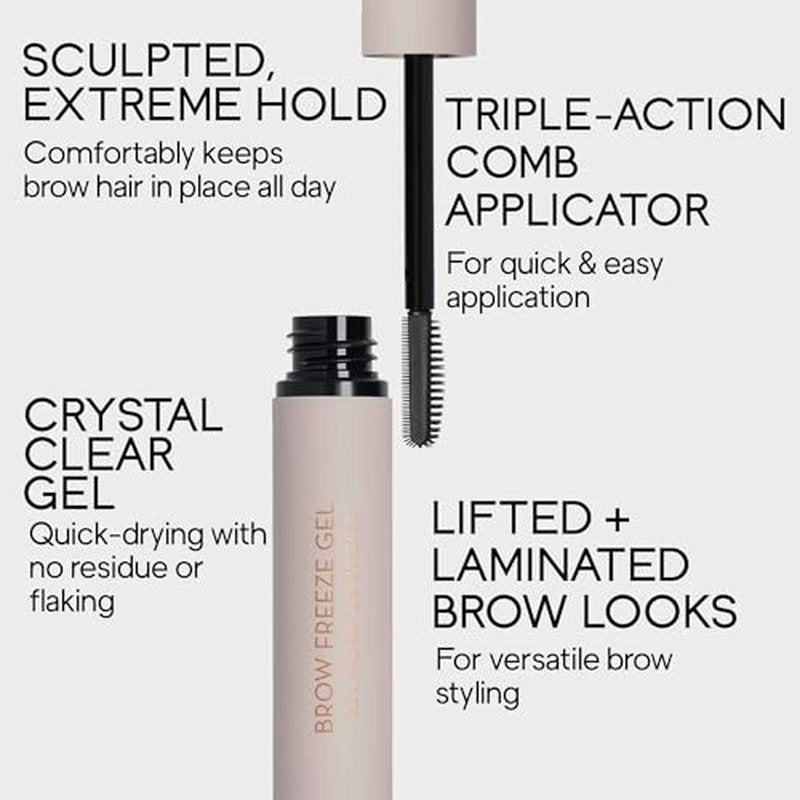 Anastasia Beverly Hills Brow Freeze Gel - Clear Extreme-Hold Gel Styler