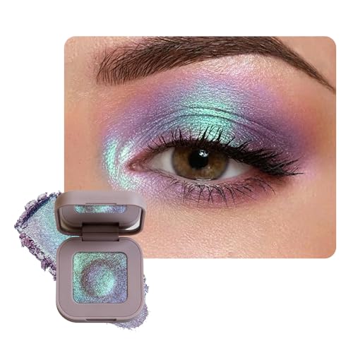Rose Purple Iridescent Shimmer Eyeshadow - High Pigment Glitter