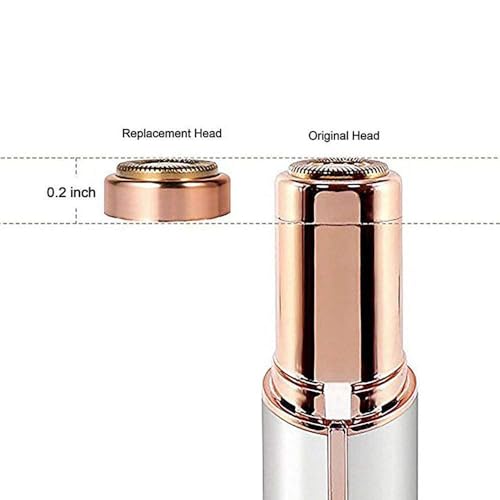Flawless Hair Remover Replacement Heads GEN 1 - 8pcs, Gold-Plated, Hypoallergenic