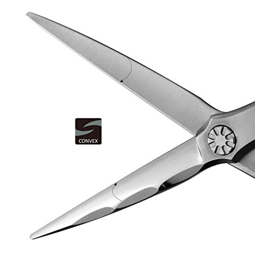 6.0" Professional Hair Scissors Japanese 440C Convex Edge