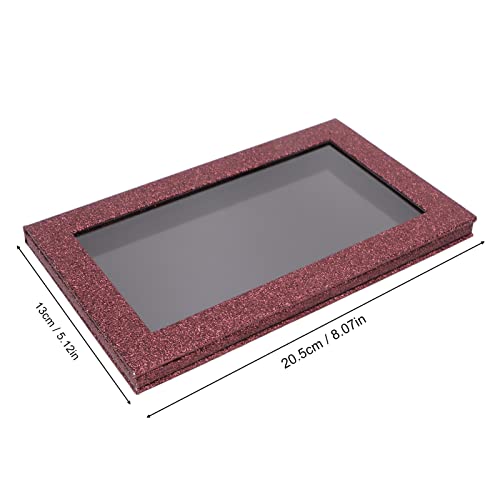 Magnetic Empty Makeup Palette with Mirror & Transparent Lid