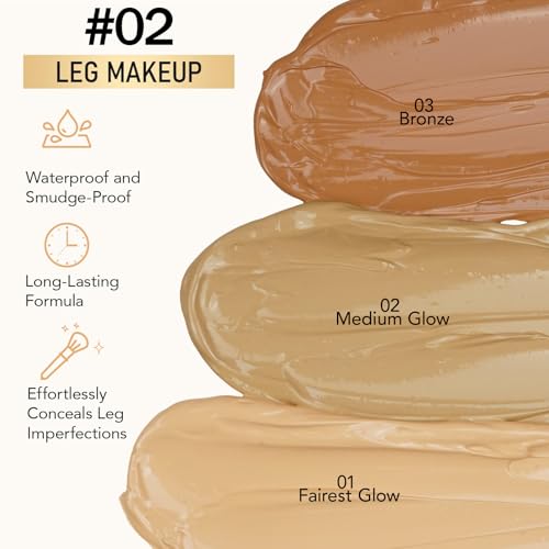 Waterproof Tattoo Cover Up Makeup for Legs & Body