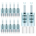 12Pcs Microneedling Pen Cartridges for Dr Pen M8,M7S (4x36Pin,4x16Pin,4xRound Nano)0.25mm