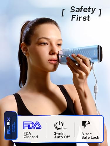 Blex Laser Hair Removal Device Blue - IPL Hair Removal for Women & Men, Fast & Painless, Permanent Results