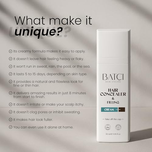 Hair Concealer Cream for Thinning Hair & Bald Spots