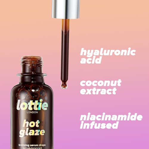 Lottie London Hot Glaze Bronze Drops | Instant Bronzing Serum