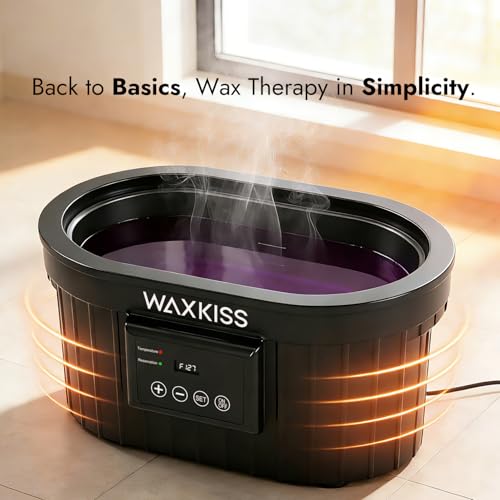 Waxkiss Black Paraffin Wax Machine 5000ml for Hands & Feet Spa & Arthritis