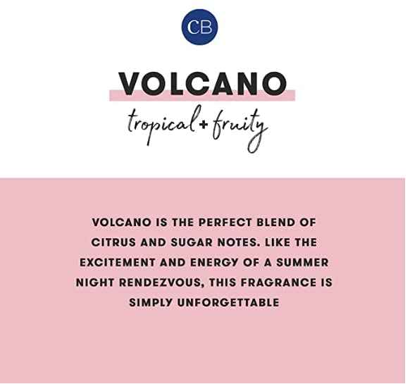 Capri Blue Volcano Eau De Parfum - Vegan formula - Cruelty-Free Perfume - Formulated Without Gluten, Parabens, Sulfates and Phthalates (1.75 fl oz)