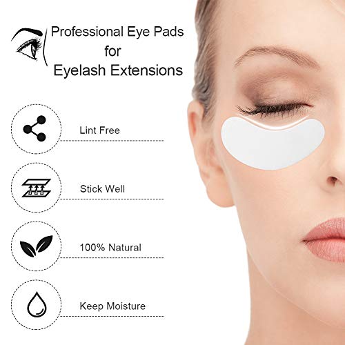 Ocim 100 Pairs Hydrogel Eye Patches for Lash Extensions