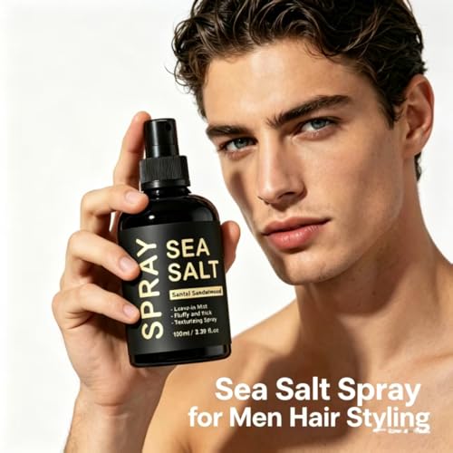 Sea Salt Spray for Hair - Beachy Waves & Texture, 3.38 fl oz