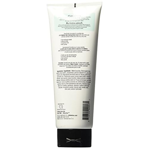 Watkins Natural Skin Calming Body Cream, Fragrance Free, 8 Ounce
