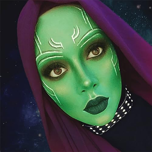 Mysense Green Face Paint Stick - Water Based Washable Makeup