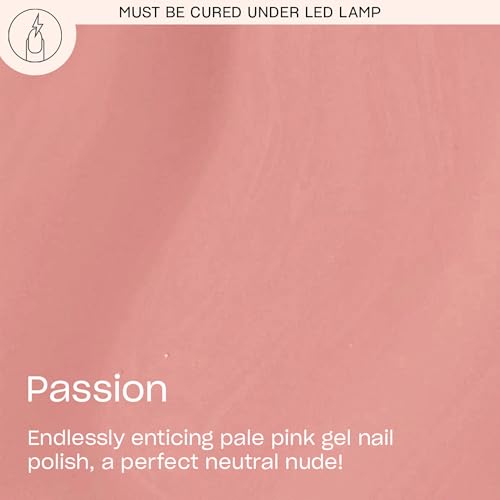 OPI GelColor LED Cure Gel Nail Polish - Passion | Sheer Soft Pink & Blue-Green Shades