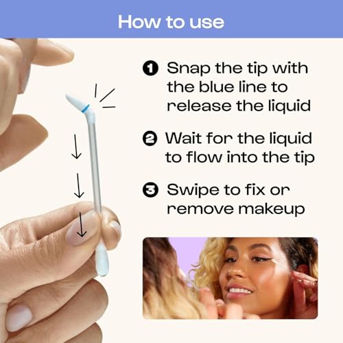 Alleyoop Tip Off Aloe Vera Liquid-Filled Makeup Remover Swabs - 24 Count
