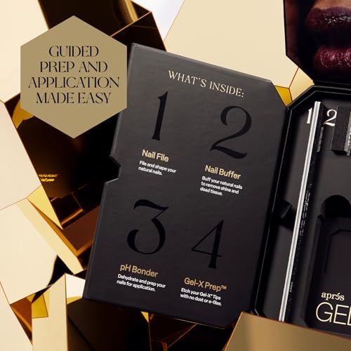 Aprés Gel-X Soft Gel Nail Extension Starter Kit - Natural Almond Medium