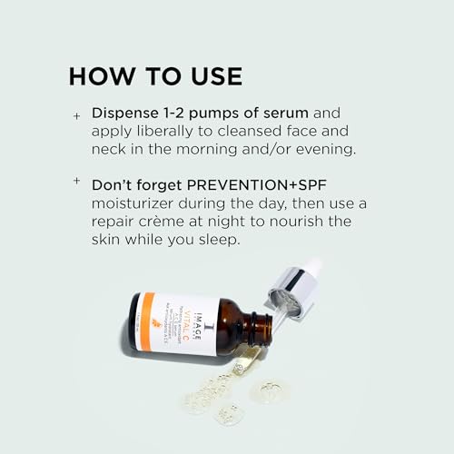 IMAGE Skincare, VITAL C Hydrating Vitamin A C E Serum, Brightening Complex, 1 fl oz