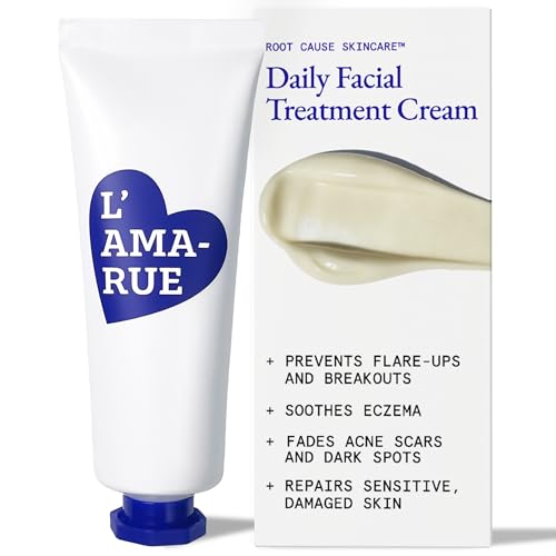 L'AMARUE Eczema Relief Cream | Oil-Balancing Acne & Scar Cream | Helps Improve Psoriasis, Rosacea & Dermatitis Prone, Dry Skin | Root Cause Skincare¢â in an Effortless Do-All Essential 1.7oz