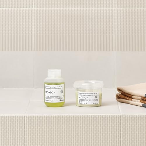 Davines Momo Moisturizing Gel Shampoo for Dry Hair - Deep Hydration & Shine