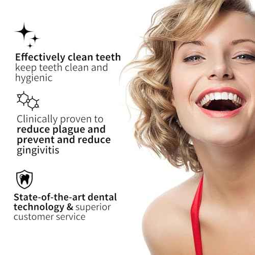 Electric Toothbrush Set, Equipped with 10 Brush Heads and Travel case, IPX8 Waterproof, 2-Minute Timer, 42000 high-Frequency Vibrations, 5 Modes, The First Choice for Gift Giving