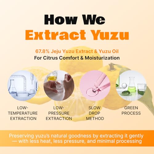 LALARECIPE Yuzu Vitamin C Serum with Niacinamide 5% & AHA, Korean Skin Care for Face, Hydrating Facial Serum for Uneven Skin Tone & Dark Spots (1.69 Fl Oz / 50ml)
