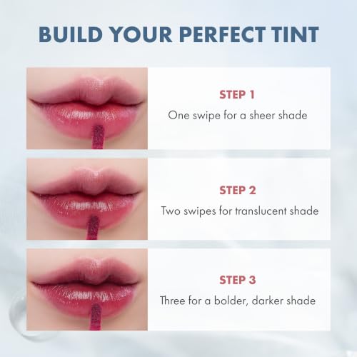 rom&nd Dewyful Water Tint - Hydrating Lip Gloss in 12 Canyon, 1.4oz