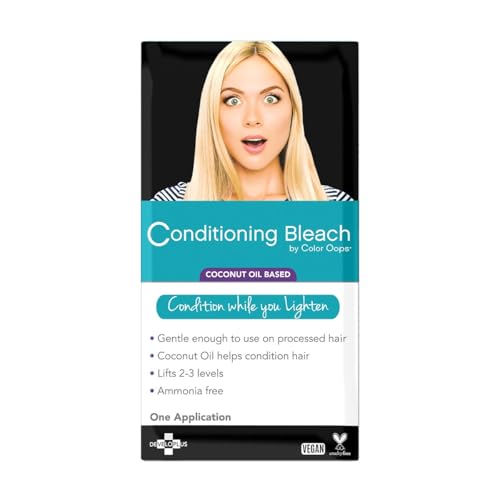 Color Oops Conditioning Bleach with Coconut Oil, Ammonia-Free, 1 Application