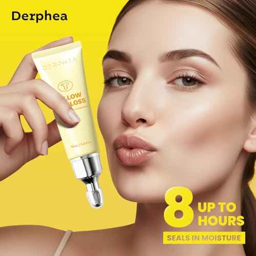 Organic Beef Tallow Lip Balm ? 8H Moisturizing for Dry Lips, Glossy Shine & Soft Lips - Overnight Lip Mask & Daytime Moisturizer with Shea Butter & Vitamin E, 2 Tubes