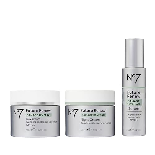 No7 Future Renew Damage Reversal Skincare Set – 3-Piece