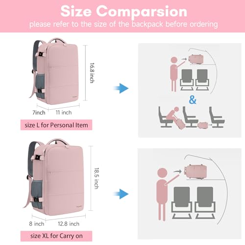 Taygeer Travel Backpack for Women - TSA Approved 15.6" Laptop Bag