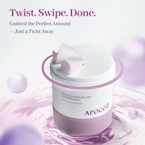 AROCELL Collagen Melting Balm - Korean Makeup Remover & Pore Cleanser