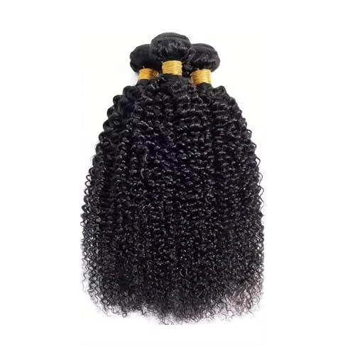 Kinky Curly Hair Bundles 12" Brazilian Virgin Remy 3pc