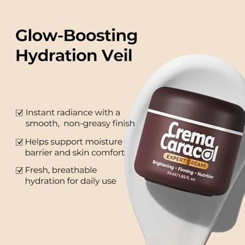 Expert Snail Mucin Cream with Niacinamide, Ceramide Complex, Dual Radiance Moisturizer Ideal for Use After Spot Care, Uneven Skin Tone & Hydration, Korean Skincare 1.85 fl oz