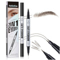 2-in-1 Microblading Eyebrow Pen - Waterproof, Long-Lasting Brows