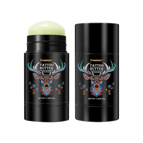 Natural Tattoo Aftercare Butter Balm for Healing & Color Enhancing