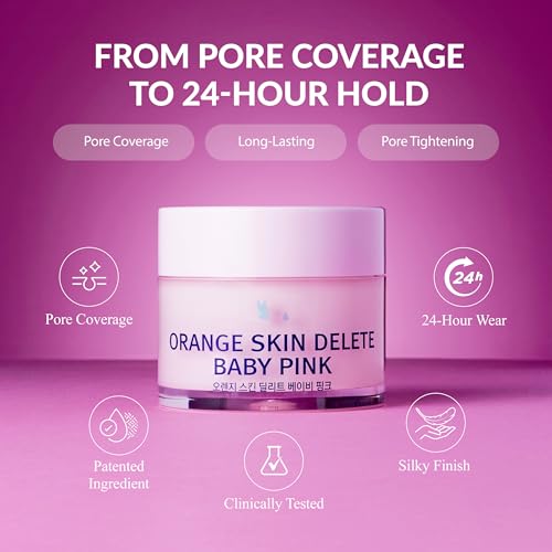 Mini Pore Primer - Baby Pink Skin Smoothing Makeup 10g