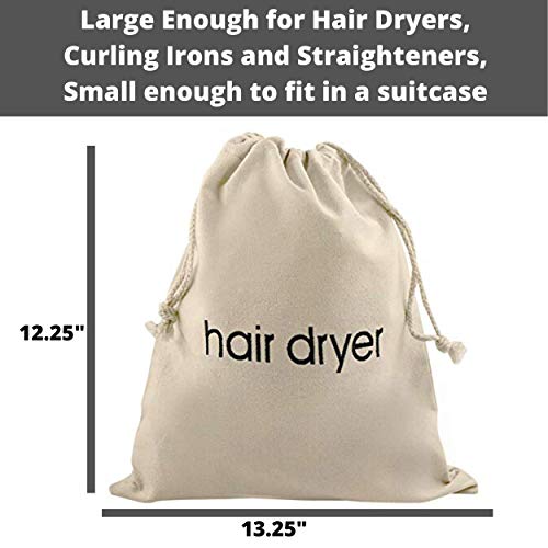 Hair Dryer Bags by Radiant Complex | Travel Safe Storage