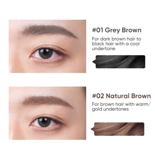 Judydoll Triangular Eyebrow Pencil Dual-Ended Grey Brown