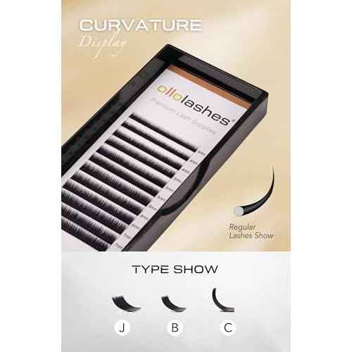 Bottom Lash Extension B C J Curl Mix4-10mm 0.03 0.05 0.07 0.10 0.15 thickness Black Color Super Matte Bottom Lash Extensions, Professional Supplies for Lash Techs (Bottom-J-0.07, 5-10mm)