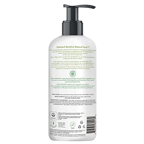 ATTITUDE Hand Soap for Sensitive Skin with Oat and Avocado Oil, EWG Verified, Dermatologically Tested, Vegan, 16 Fl Oz (Pack of 2)