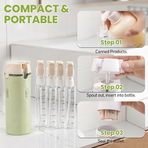 4-in-1 Leakproof Travel Dispenser Bottles Set | 30ML Refillable