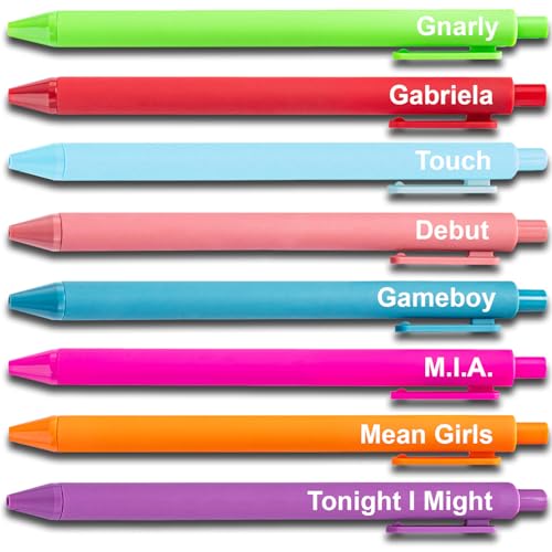 GIFTSFARM Kats Kpop Gel Pens Set - Inspired by KATSEYE, Cute Office Supplies for Music Fans