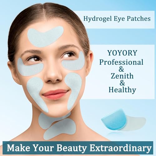 Under Eye Patches Masks - 24K Gold Eye Patch for Dark Circles and Puffy Eyes, Wrinkles, Fine Lines, Eye Bags Treatment with Collagen and Hyaluronic Acid, Moisturizing and Firming (60 Pcs£©Purple