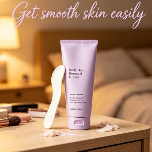 Hair Removal Cream 3.38oz - Fast Acting Body Hair Remover