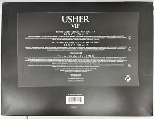 Usher VIP Gift Set 3-Piece Perfume Collection