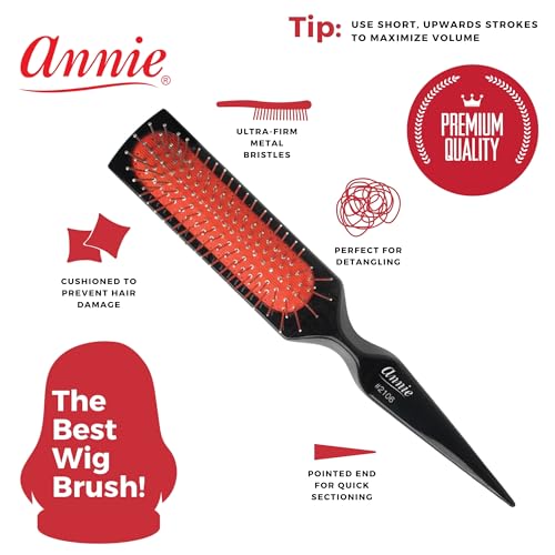 Annie Premium Wire Wig Brush - Detangler for All Wig Types