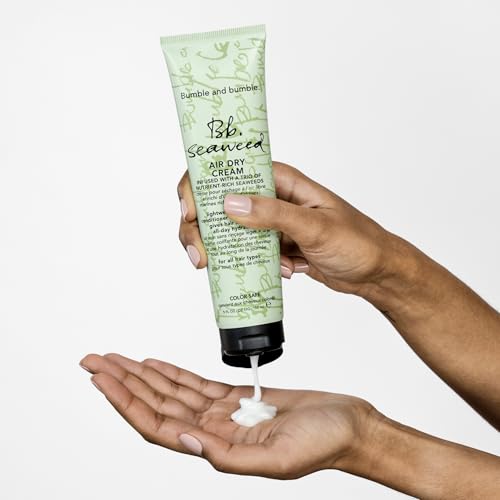 Bumble and bumble. Seaweed Nourishing Air Dry Hair Styling Cream| Leave-In Conditioner | Hydrating, Anti Frizz, Soft Hold, Color Safe | Curly, Wavy, Straight