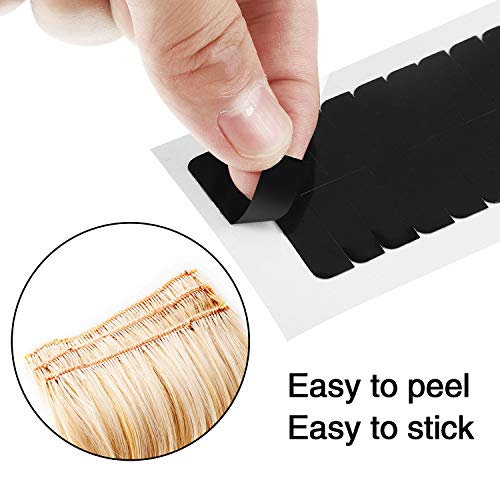 Blulu 360 Pcs Double Sided Hair Extension Tape Tabs