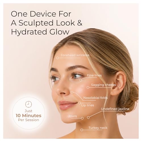 Lifting Mask System with 5 Conductive Facial Masks by NARASKIN LAB