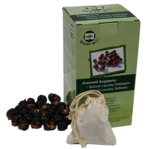 1.5 Pounds Organic De-seeded Soapberry/Soap Nut with Wash Bag